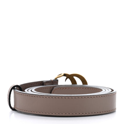 Gucci Calfskin Pearl Double G 20mm Belt 95 38 Porcelain Rose 2 of 4