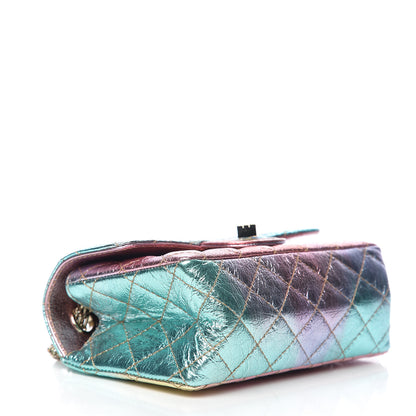 Chanel Metallic Goatskin Quilted Mini 2.55 Reissue Flap Multicolor 3 of 10