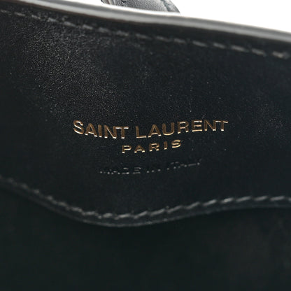 Saint Laurent Shiny Calfskin Le 37 Mini Bucket Bag Black 6 of 11