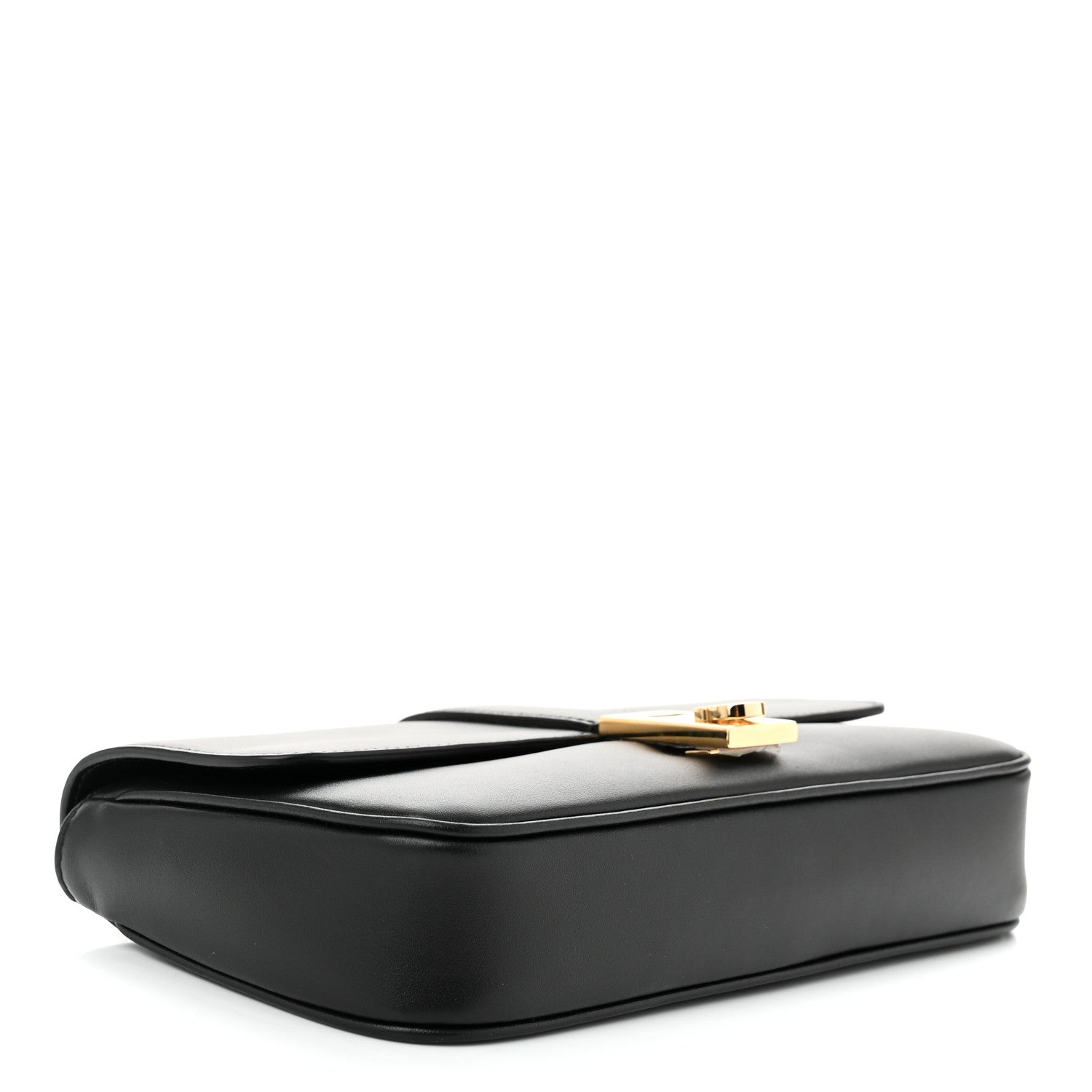 Salvatore Ferragamo Calfskin Archive Gancini Flap Crossbody Black 4 of 10
