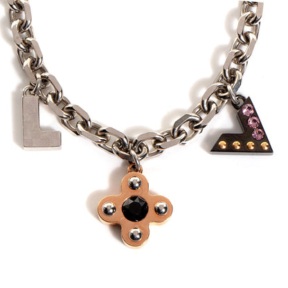 Louis Vuitton Love Letters Timeless Bracelet SIlver 3 of 5