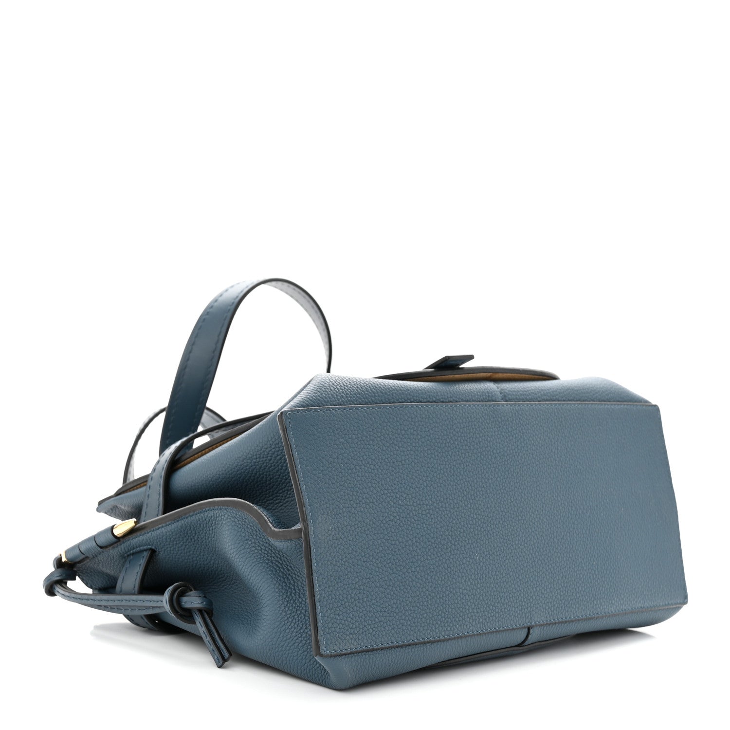 Loewe Calfskin Small Gate Tote Steel Blue 4 of 9