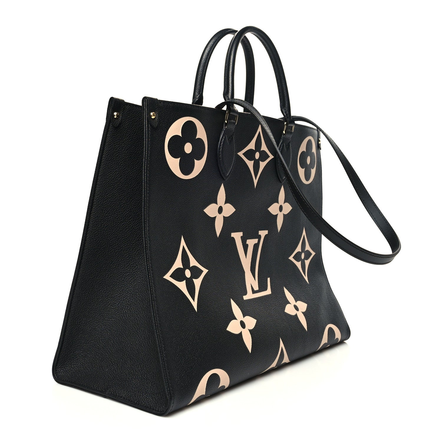 Louis Vuitton Empreinte Monogram Giant Onthego GM Black Beige 3 of 11