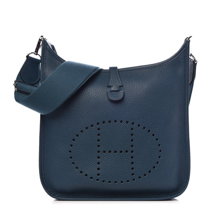 Hermes Taurillon Clemence Evelyne III PM Colvert 1 of 7