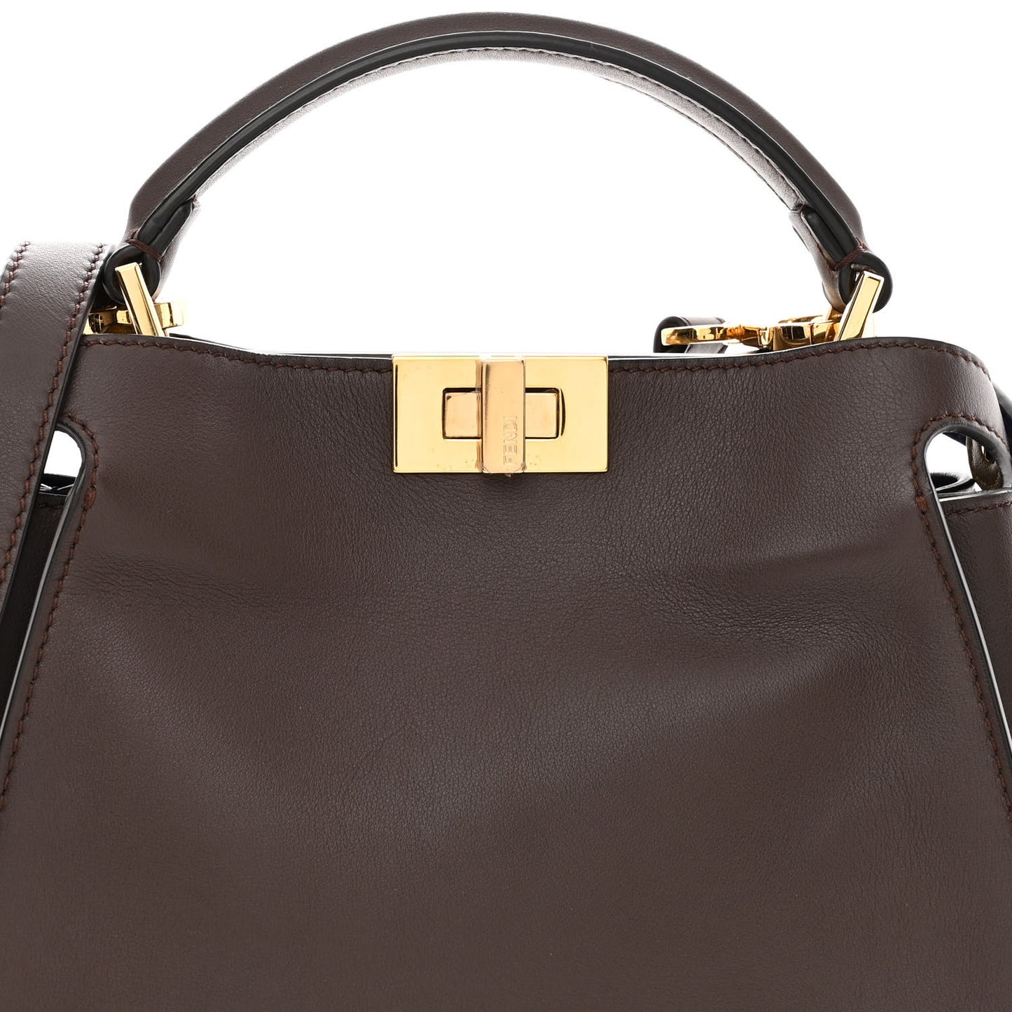 Vitello Tahiti Burro Bi-Color Medium Peekaboo Iconic Essentially Satchel Maya Purple Rain