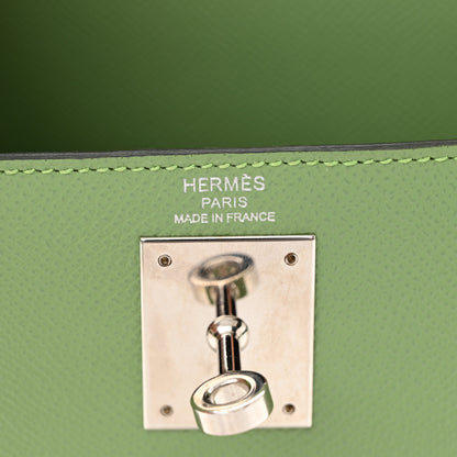 Hermes Epsom Kelly Sellier 28 Vert Criquet 6 of 11