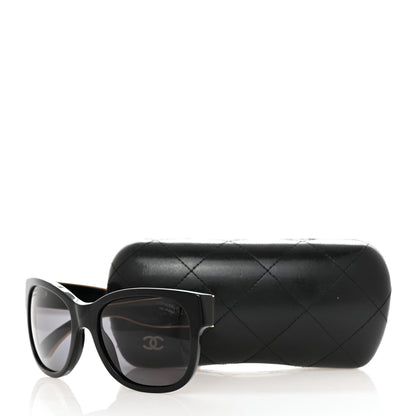 Chanel Polarized CC Sunglasses 5270 Black 8 of 8