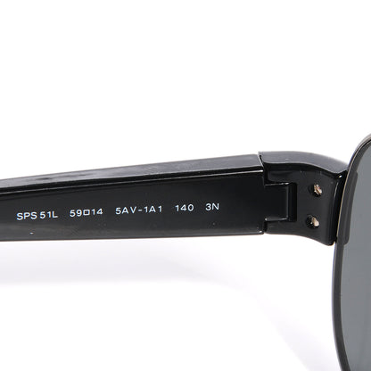 Prada Aviator Sunglasses SPS 51L Grey 4 of 5