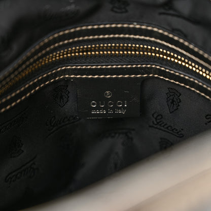 Gucci Coated Canvas Medium Indy Top Handle Hobo Black 6 of 14