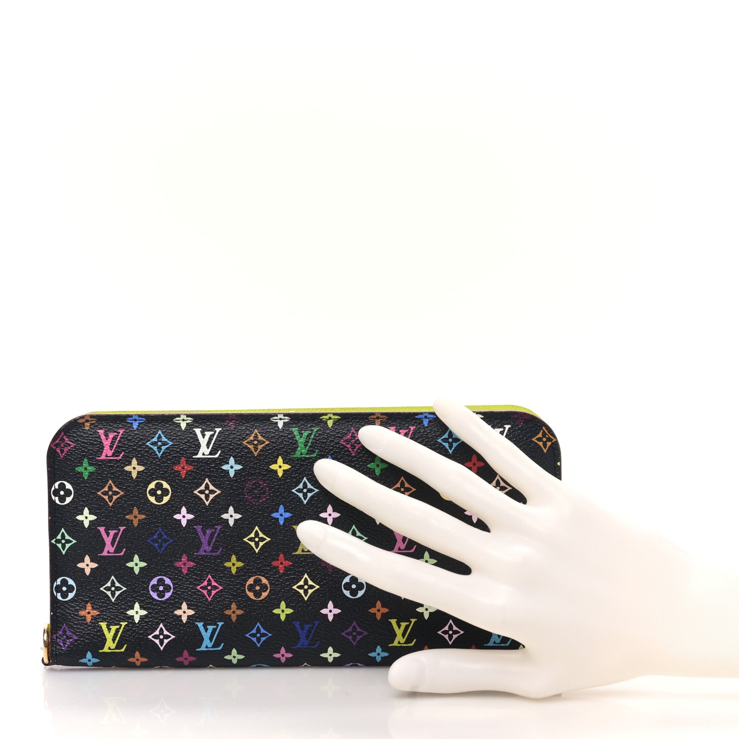 Louis Vuitton Monogram Multicolor Insolite Wallet Black Pistache 2 of 8