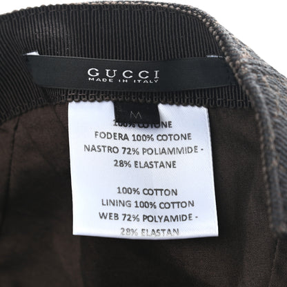 Gucci Monogram Web Baseball Hat M Brown 8 of 8
