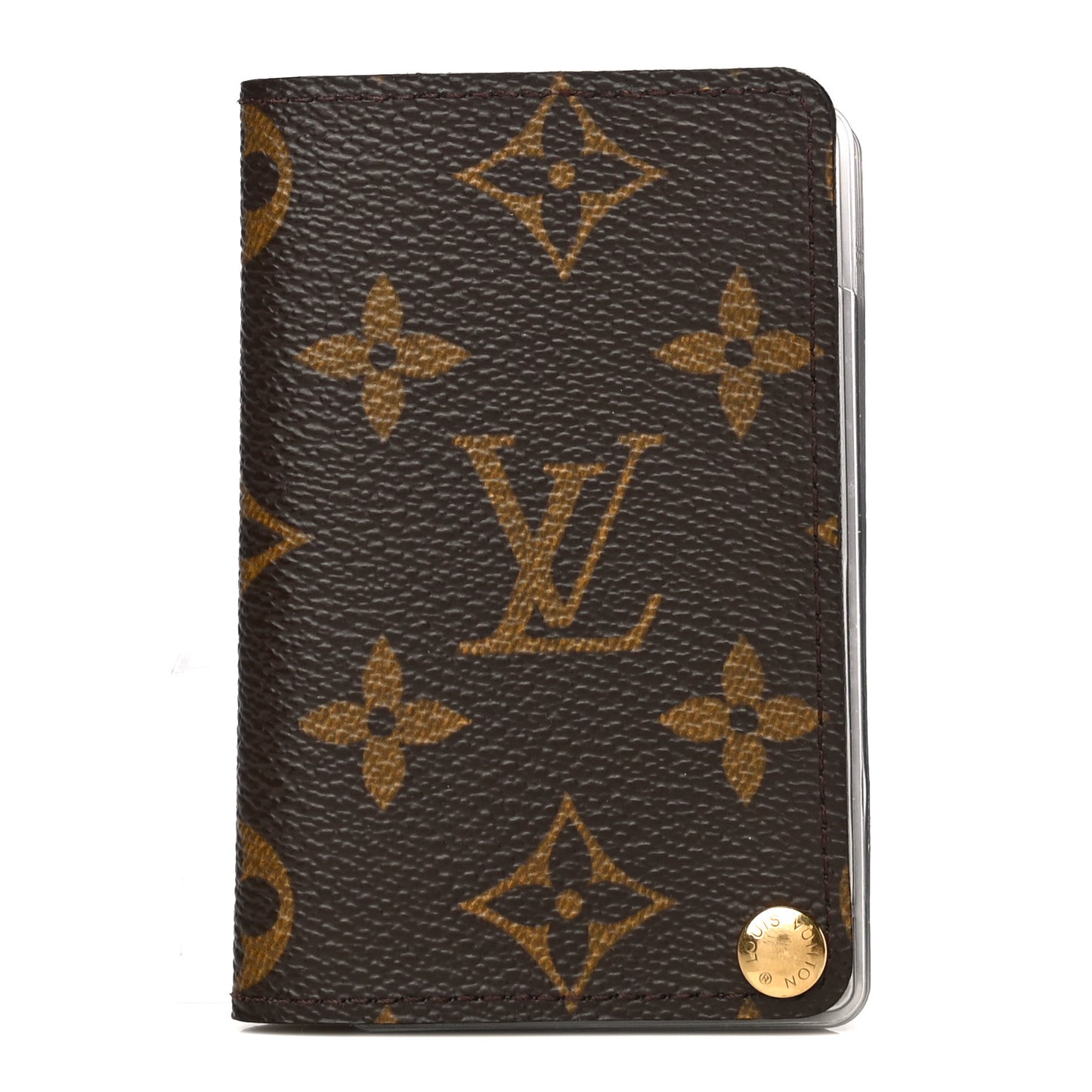 Monogram Credit Card Photo Holder