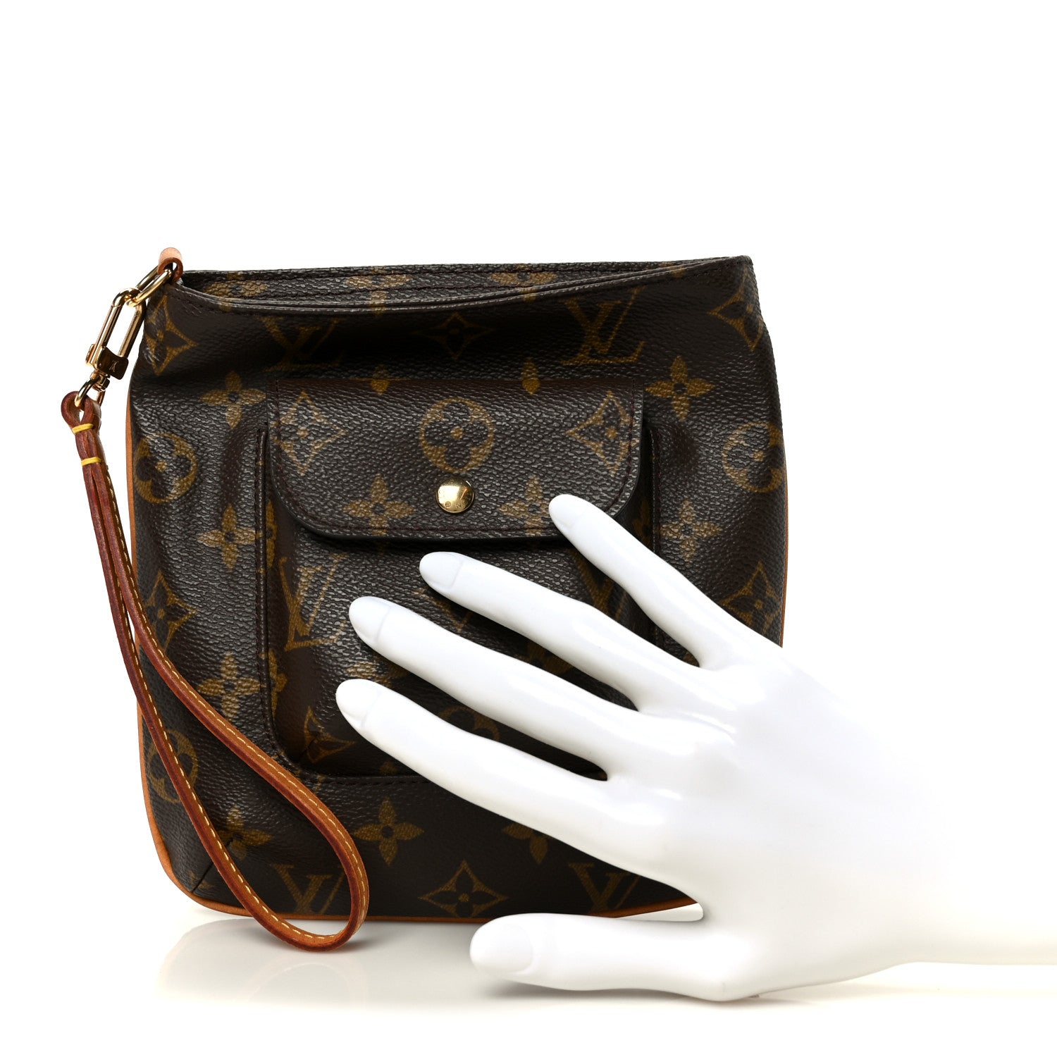 Louis Vuitton Monogram Partition Wristlet 2 of 9
