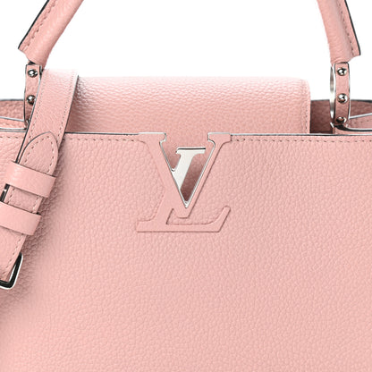 Louis Vuitton Taurillon Capucines PM Magnolia 7 of 9
