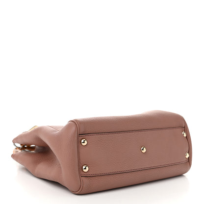 Gucci Calfskin Small Bamboo Shopper Tote Camelia 4 of 12