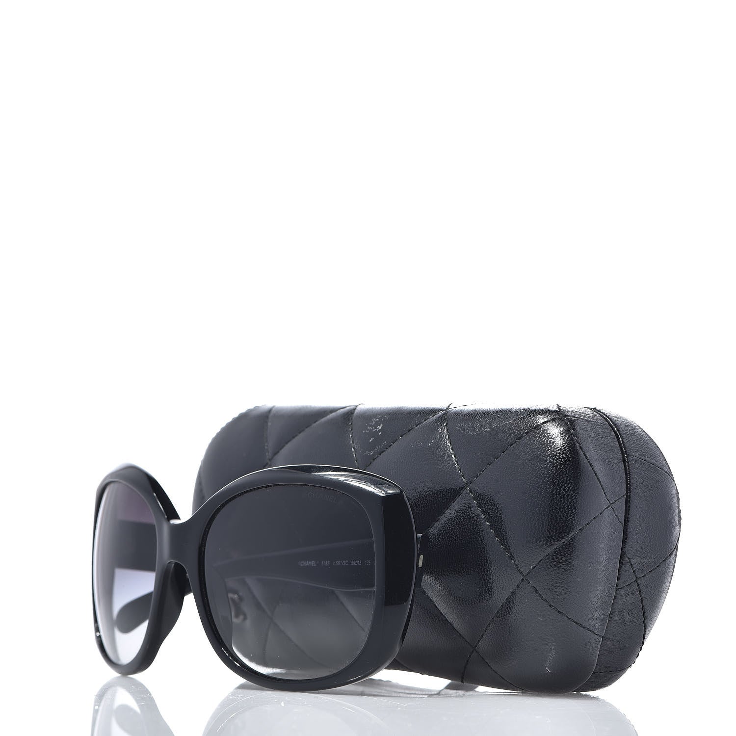 Chanel CC Sunglasses 5183 Black 8 of 10