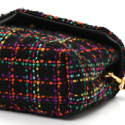 Saint Laurent Tweed Toy Loulou Shoulder Bag Black 11 of 11