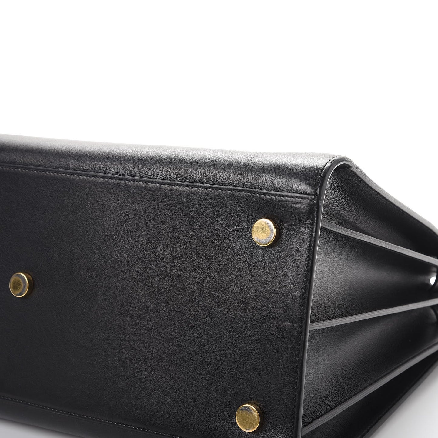 Calfskin Large Sac De Jour Carryall Black