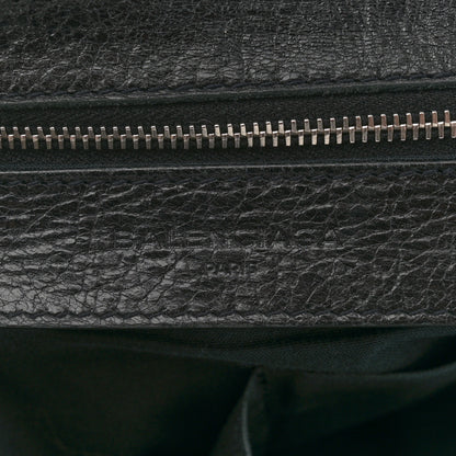 Balenciaga Agneau Arena Foldover Messenger Black 5 of 12