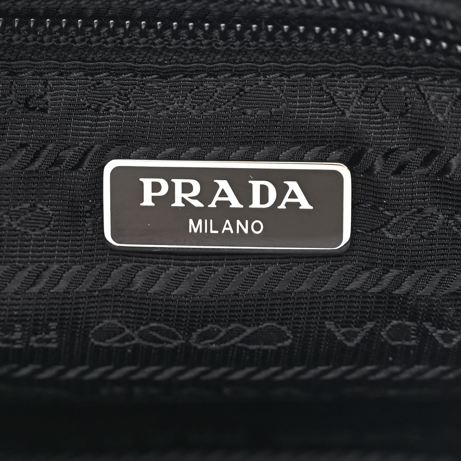 Prada Re-Nylon Vela Pouch Black 6 of 12