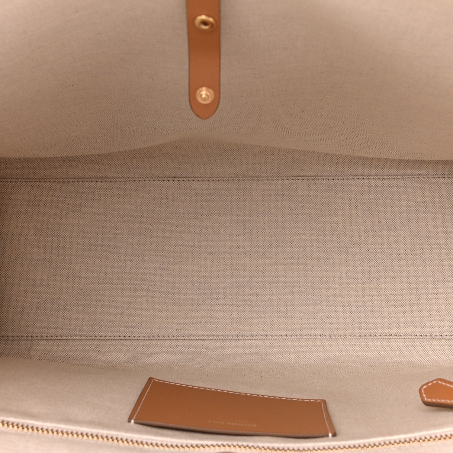 Burberry Raffia Calfskin Medium Freya Tote Natural 5 of 10