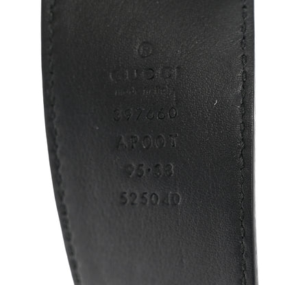 Gucci Calfskin Double G 40mm Belt 95 38 Black 5 of 9