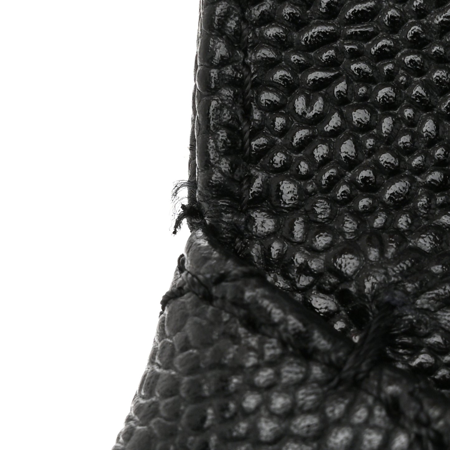 Caviar Quilted Jumbo Kelly Flap Black