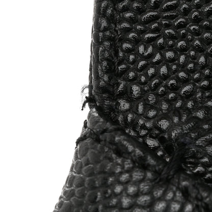 Chanel Caviar Quilted Jumbo Kelly Flap Black 12 of 12