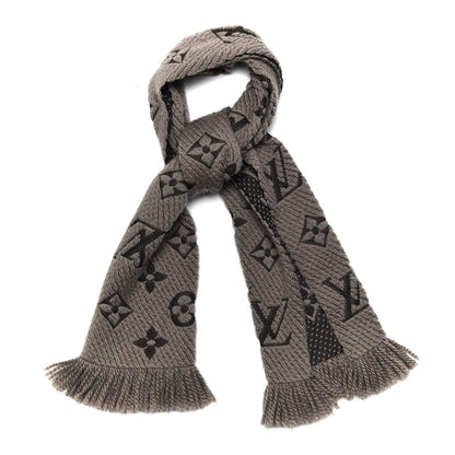 Louis Vuitton Wool Silk Logomania Scarf Verone 1 of 4