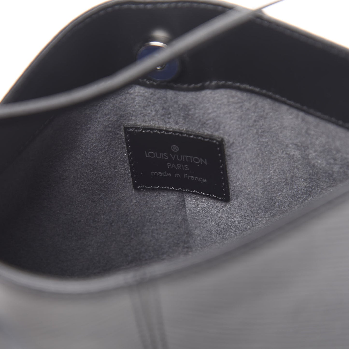 Epi Demi Lune Pochette Black