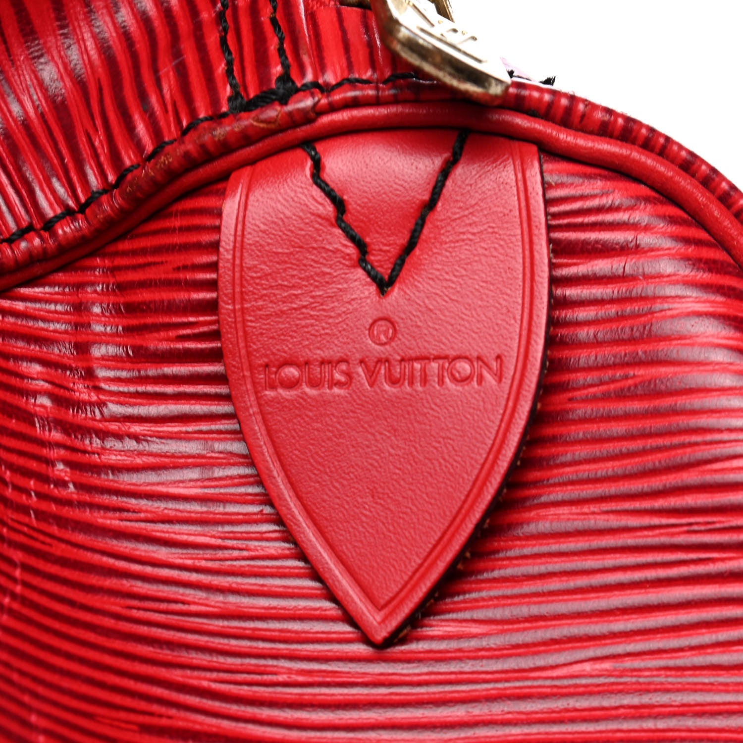Louis Vuitton Epi Keepall 50 Castillan Red 5 of 10