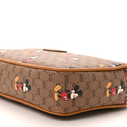 Gucci X DISNEY Mini Vintage GG Supreme Monogram Mickey Mouse Small Belt Bag 90 36 90/36 Beige Vintage Sun Oil 9 of 10