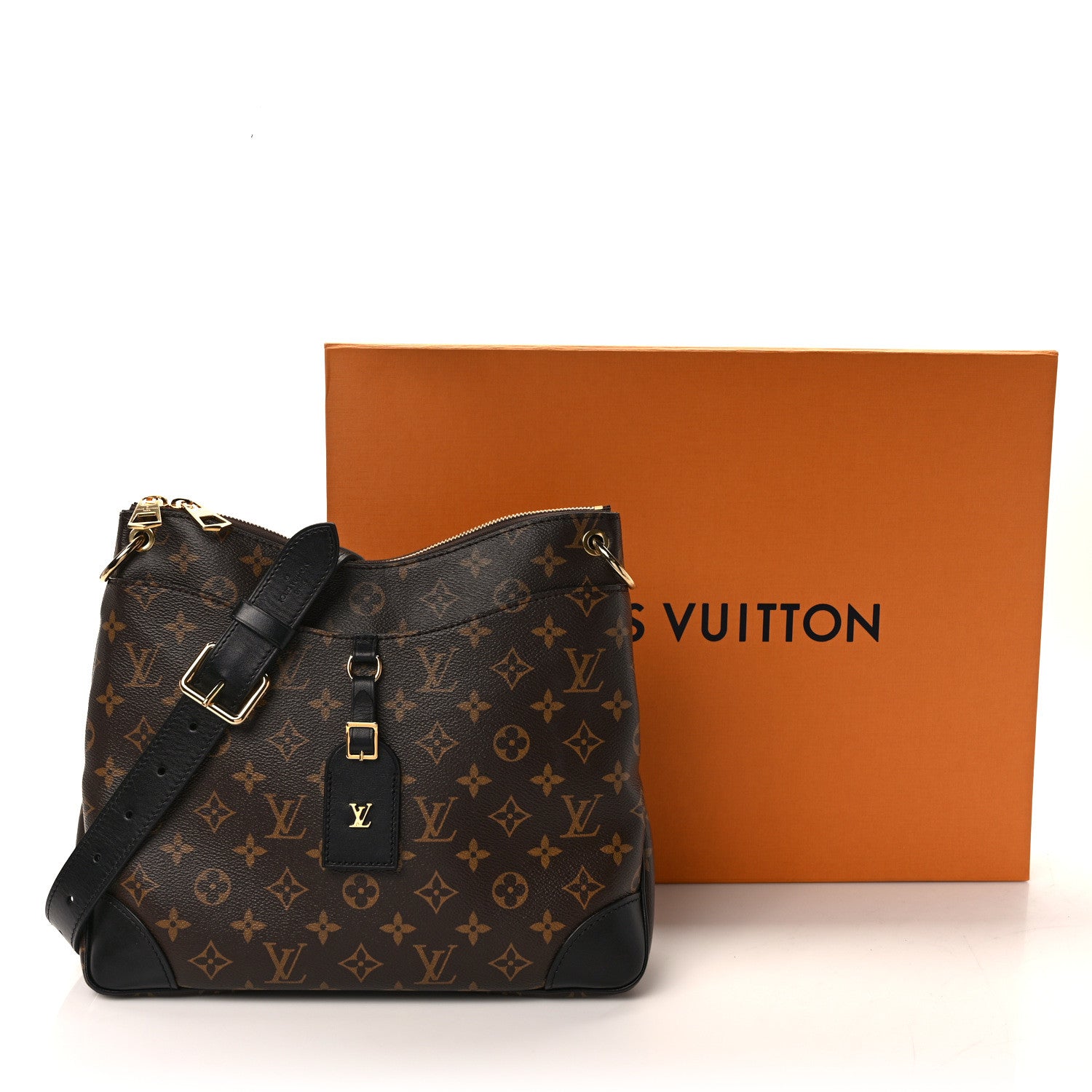Louis Vuitton Monogram Odeon MM Black 11 of 11