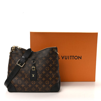 Louis Vuitton Monogram Odeon MM Black 11 of 11