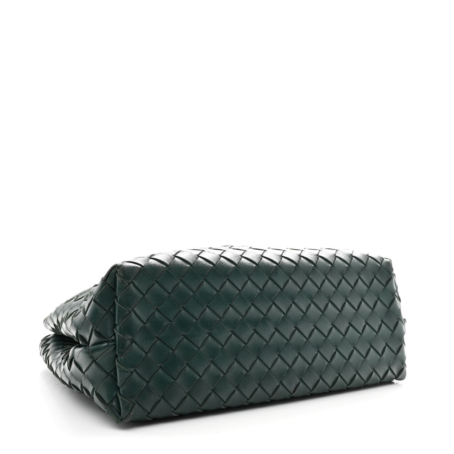 Bottega Veneta Nappa Intrecciato Medium Andiamo Shoulder Bag Emerald Green 4 of 9