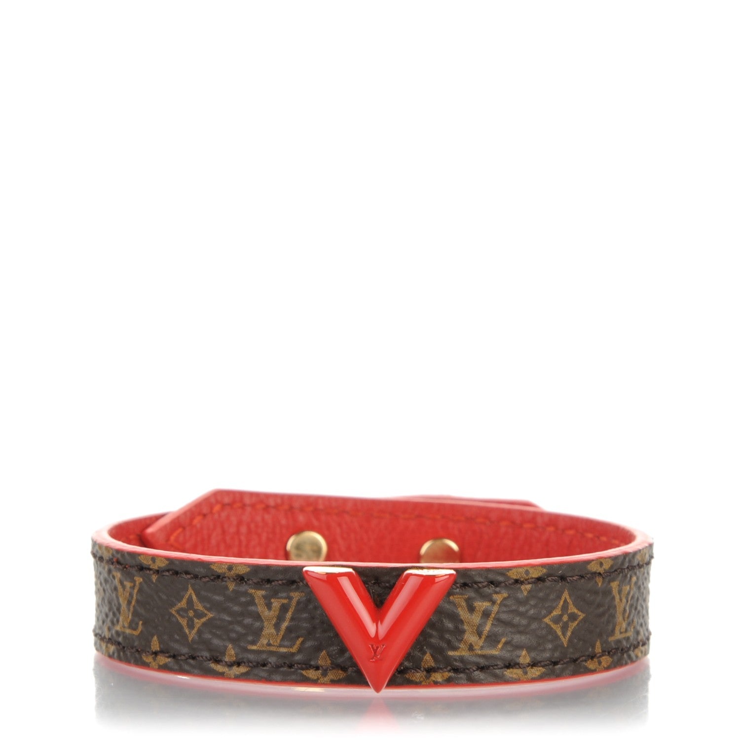Louis Vuitton Monogram Essential V Bracelet 17 1 of 5