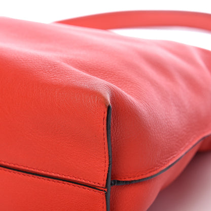 Loewe Calfskin Flamenco Knot Bag Red 11 of 15