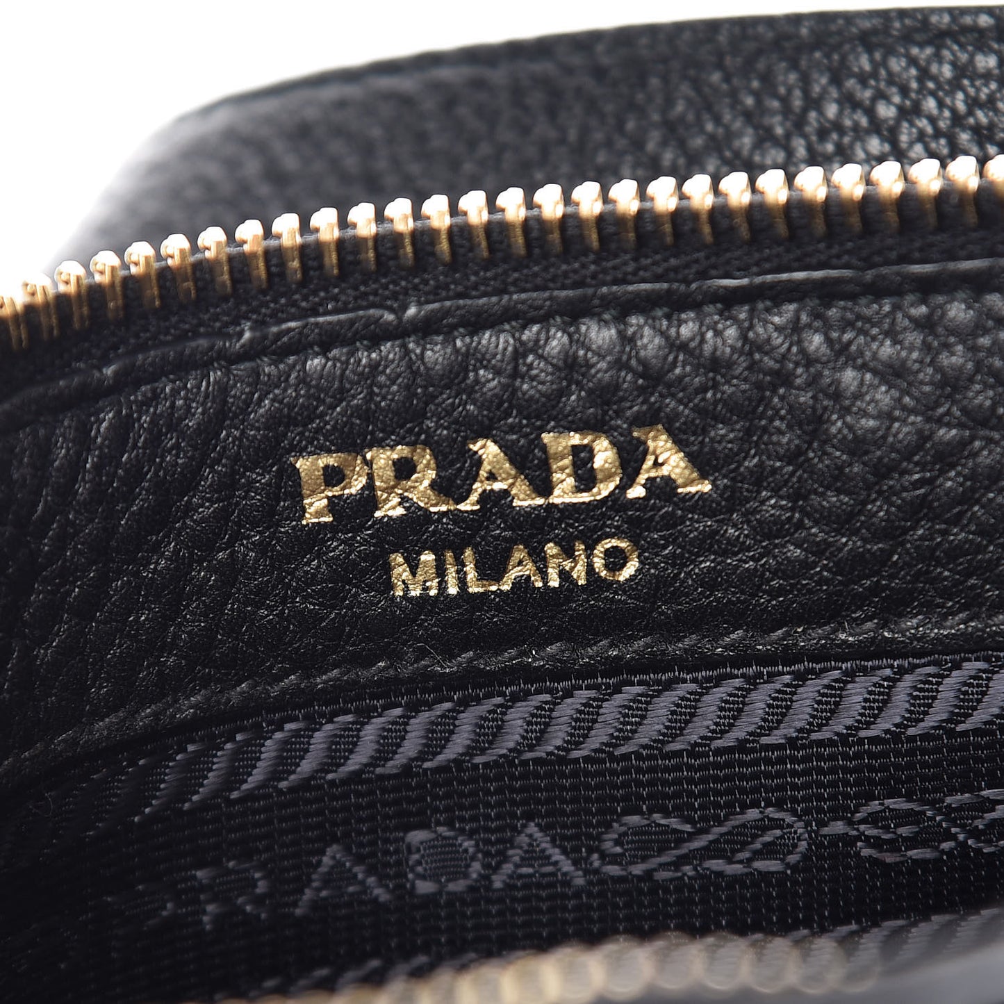 Vitello Daino Small Belt Bag Black