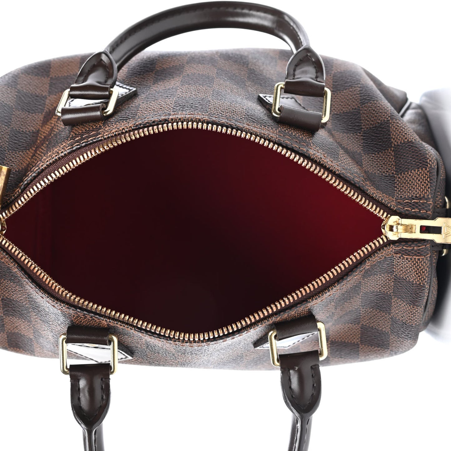 Damier Ebene Speedy Bandouliere 25