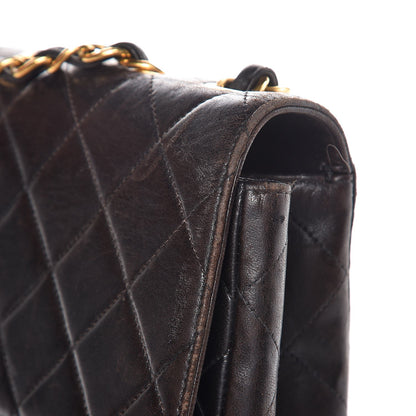 Chanel Lambskin Jumbo Single Flap Dark Brown 10 of 14