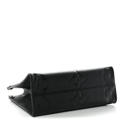 Louis Vuitton Empreinte Monogram Giant Onthego PM Black 4 of 9