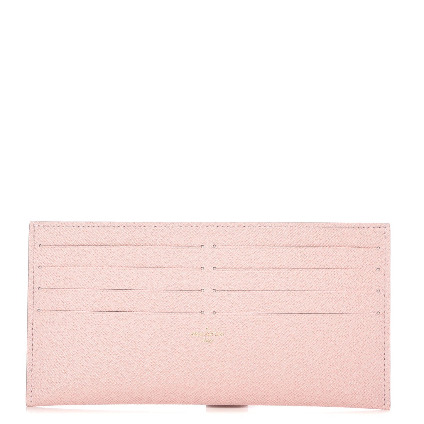 Calfskin Felicie Card Holder Insert Rose Ballerine