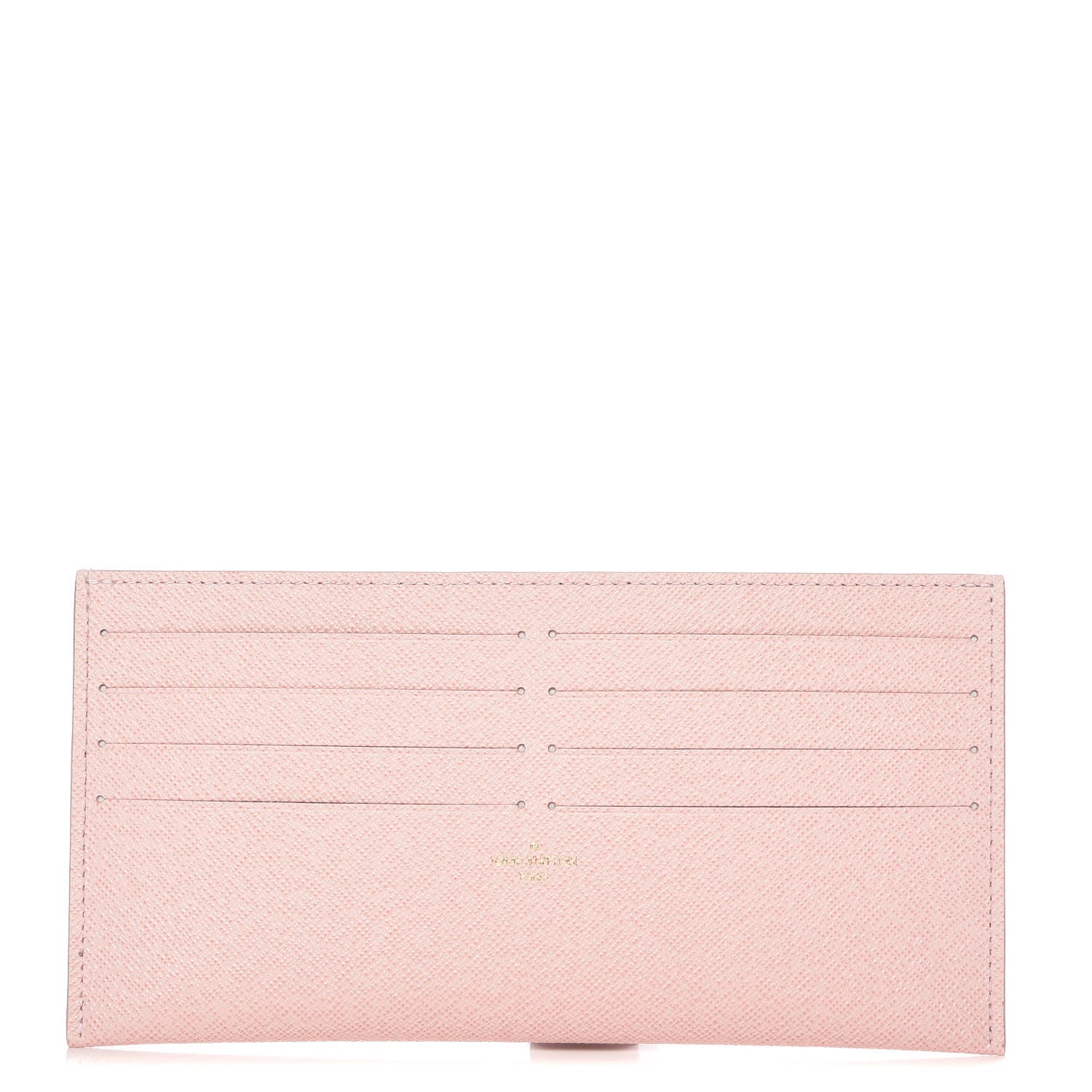 Louis Vuitton Calfskin Felicie Card Holder Insert Rose Ballerine 1 of 6