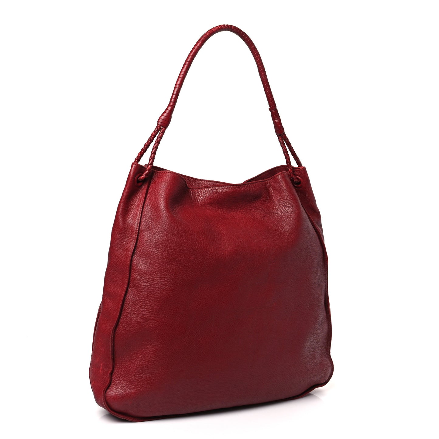 Cervo Deerskin Hobo Red