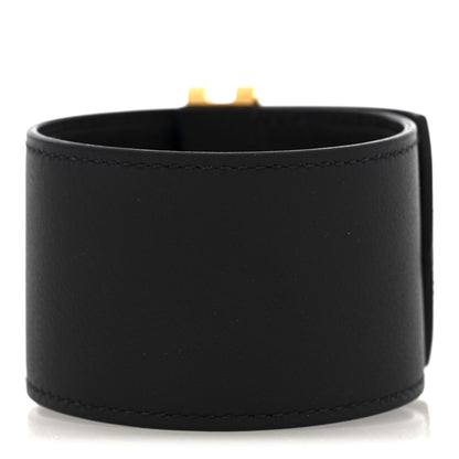 Hermes Swift Elan Cuff Bracelet T2 Black 3 of 5