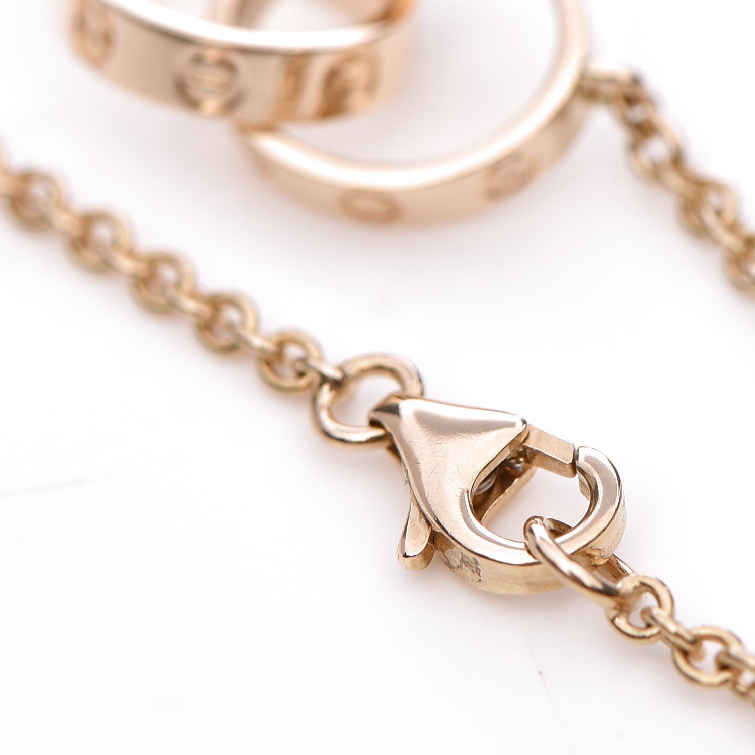 Cartier 18K Yellow Gold Interlocking LOVE Bracelet 4 of 8