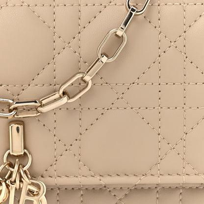 Christian Dior Lambskin Cannage Mini My Dior Bag Sand 8 of 11