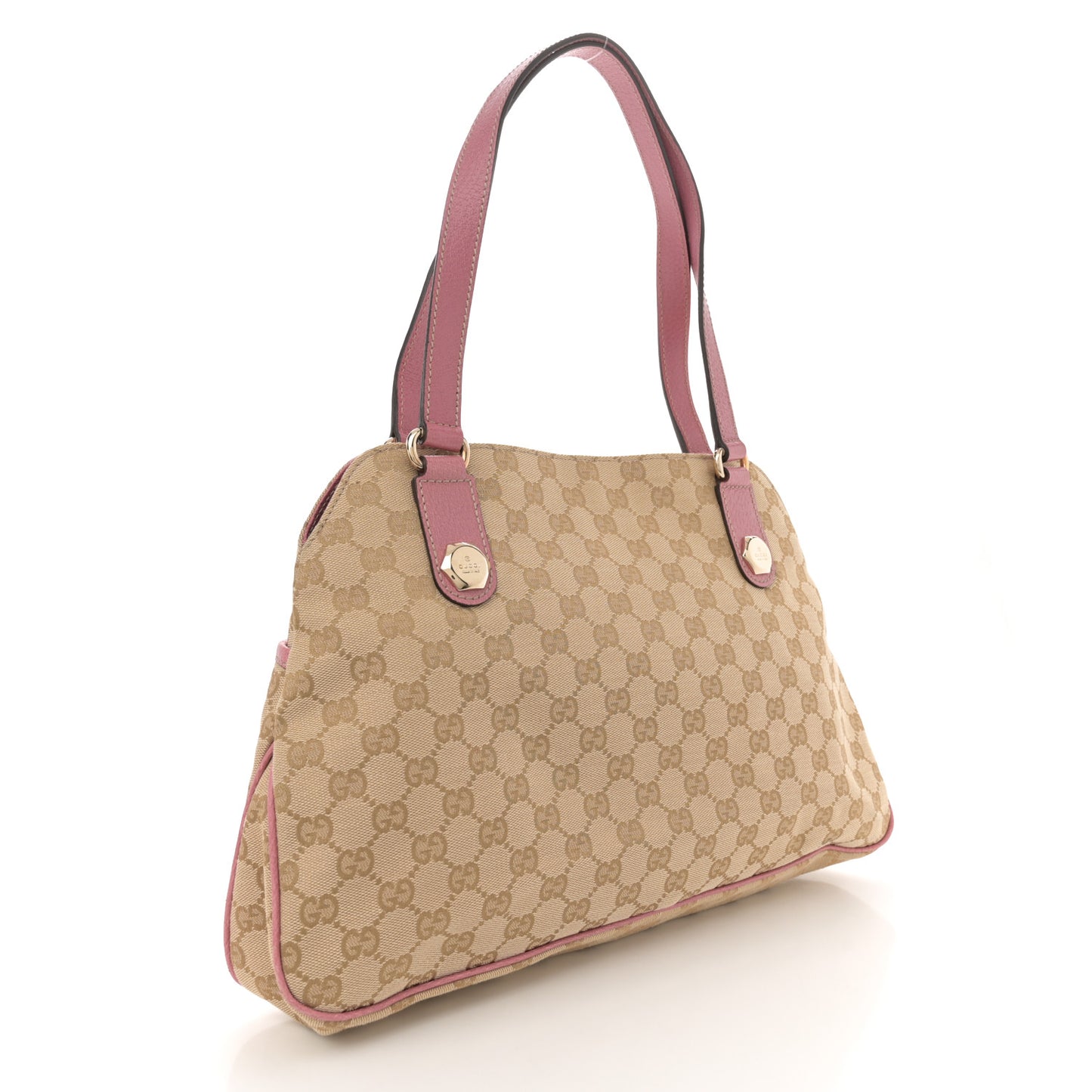 Monogram Medium Charmy Shoulder Bag Pink