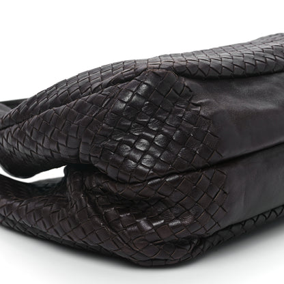 Bottega Veneta Nappa Intrecciato Large Campana Hobo Ebano 9 of 13