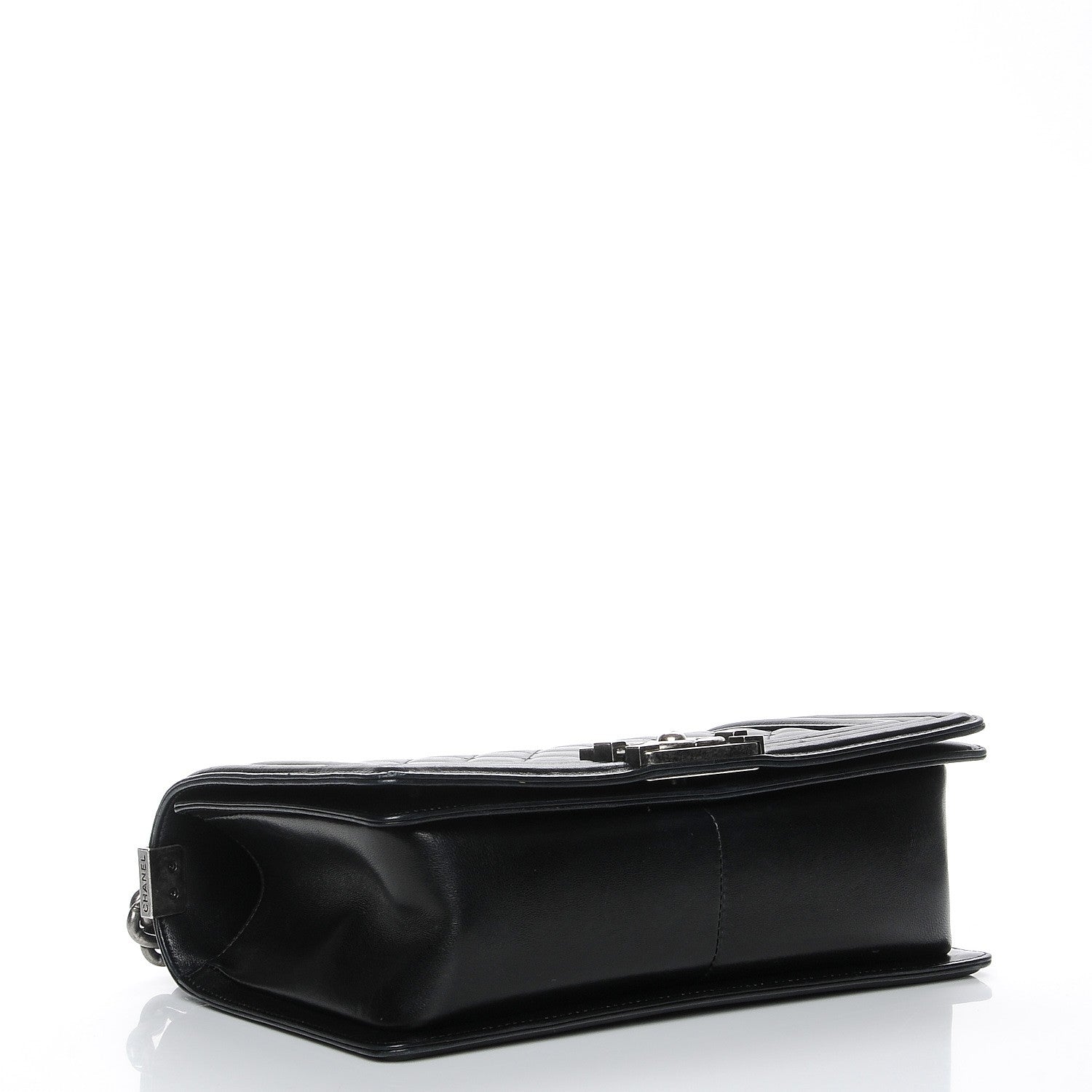 Chanel Lambskin Quilted Medium Boy Flap Black 4 of 7